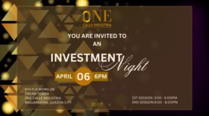 You’re Invited to One Calle Industria Investment Night!